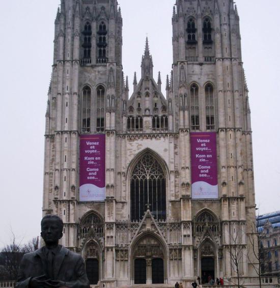Cathédrale St Michel Gudule de Bruxelle (Noël 2006)