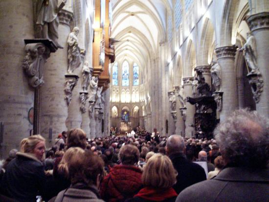 Cathédrale ST Michel Gudule de Bruxelles, Noël 2006